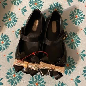 NEW Mini Melissa ultragirl sweet IV black gold size 8